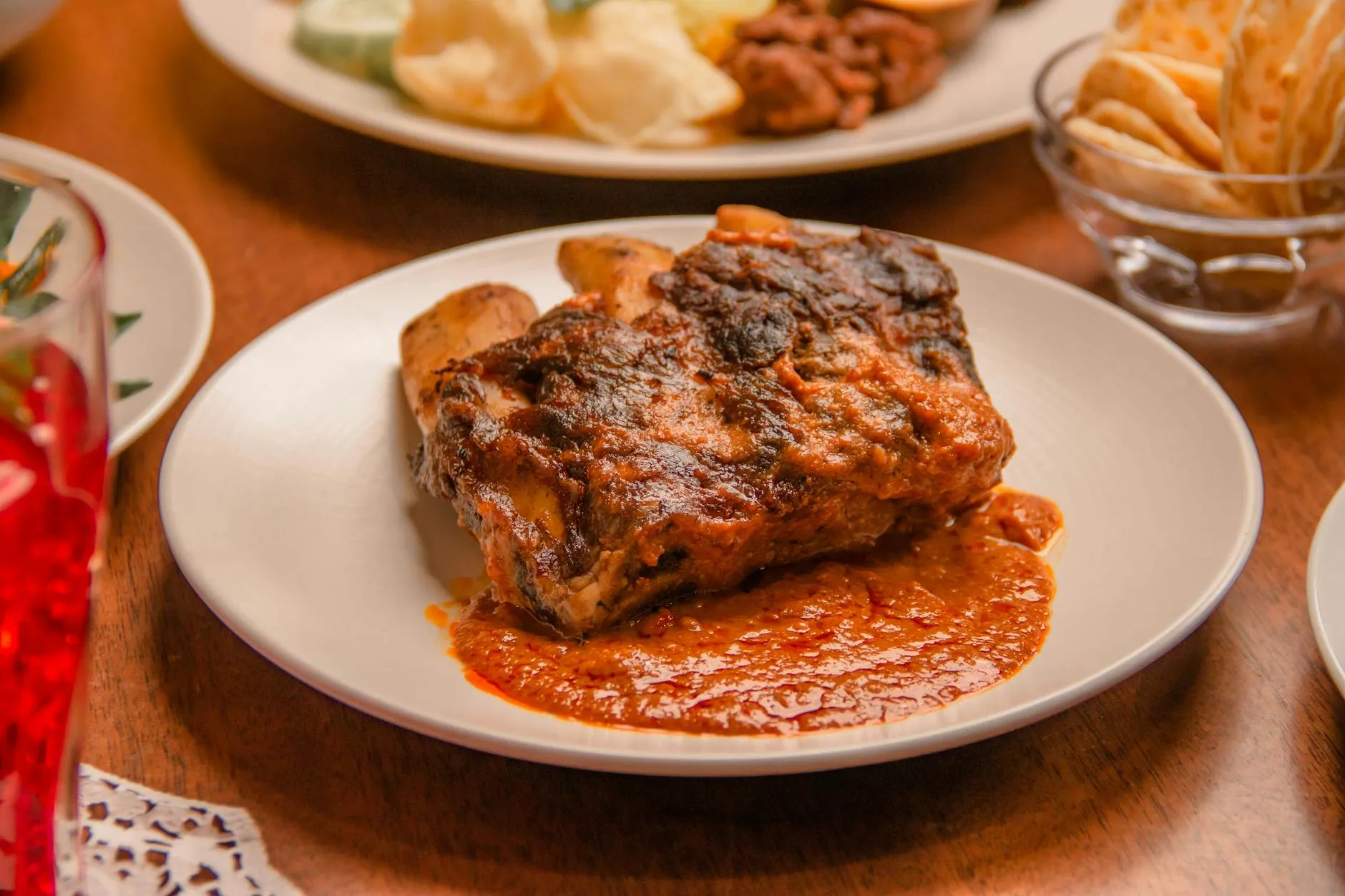 Spare ribs aan de ketting